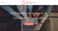 Desktop Screenshot of ieltspass.com