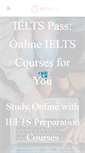 Mobile Screenshot of ieltspass.com